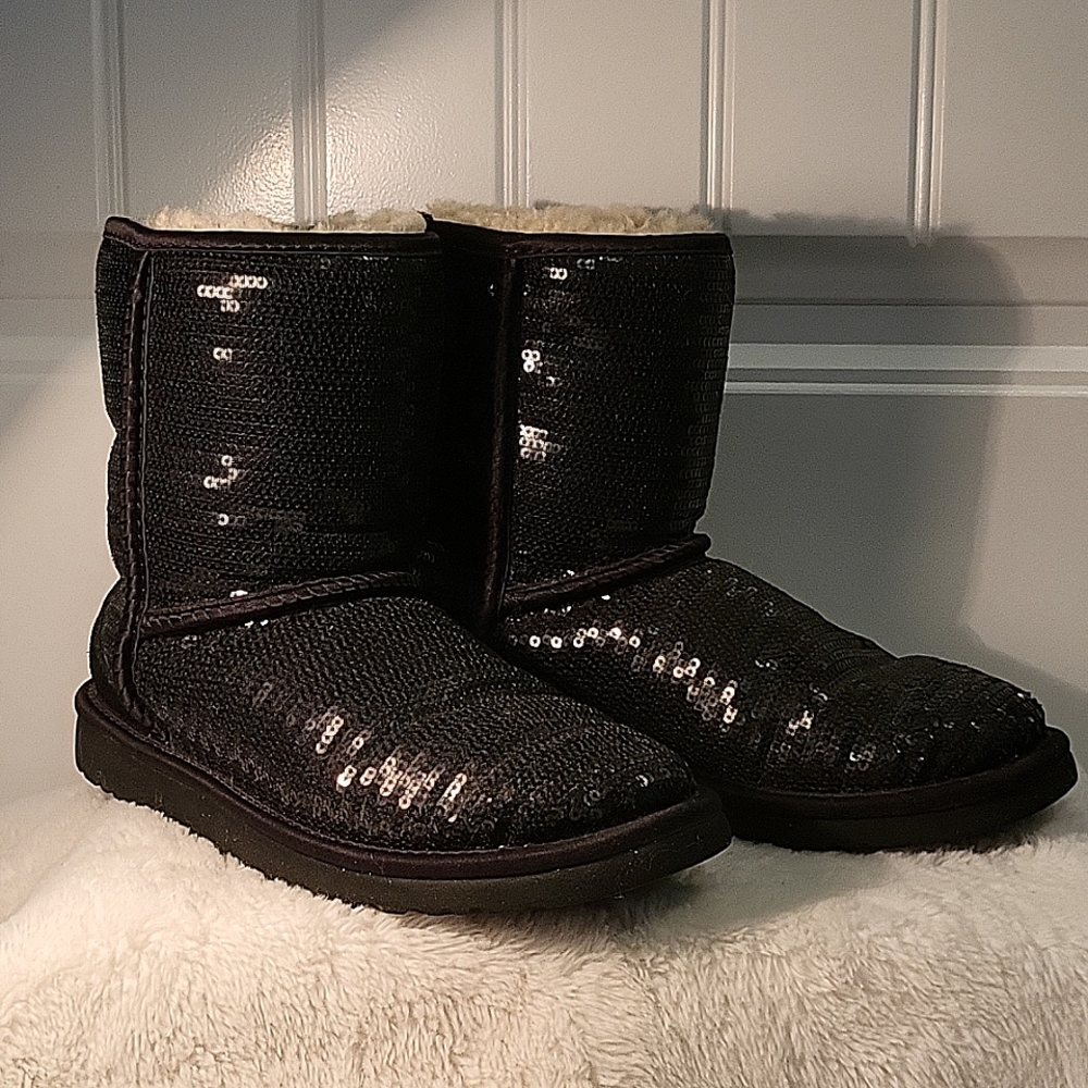 UGG Australia Women's Short Sequin Boots